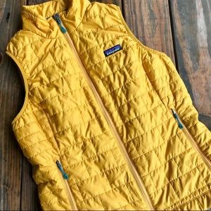 Patagonia Golden Amber Nano Puff Vest M yellow